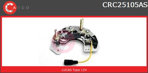 Mostek prostowniczy alternatora CASCO CRC25105AS