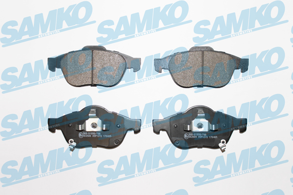 Klocki hamulcowe SAMKO 5SP1215