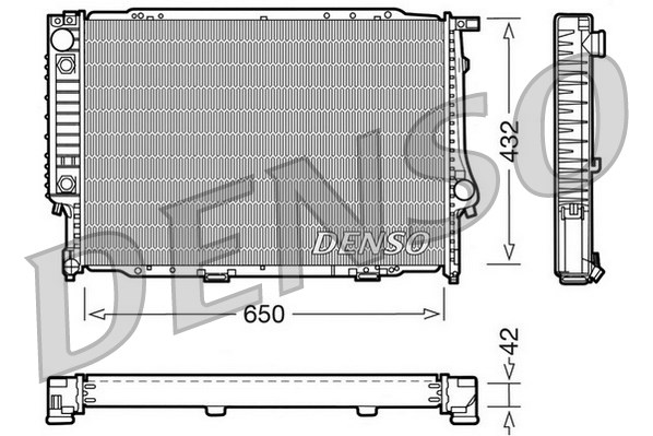 Chłodnica DENSO DRM05054