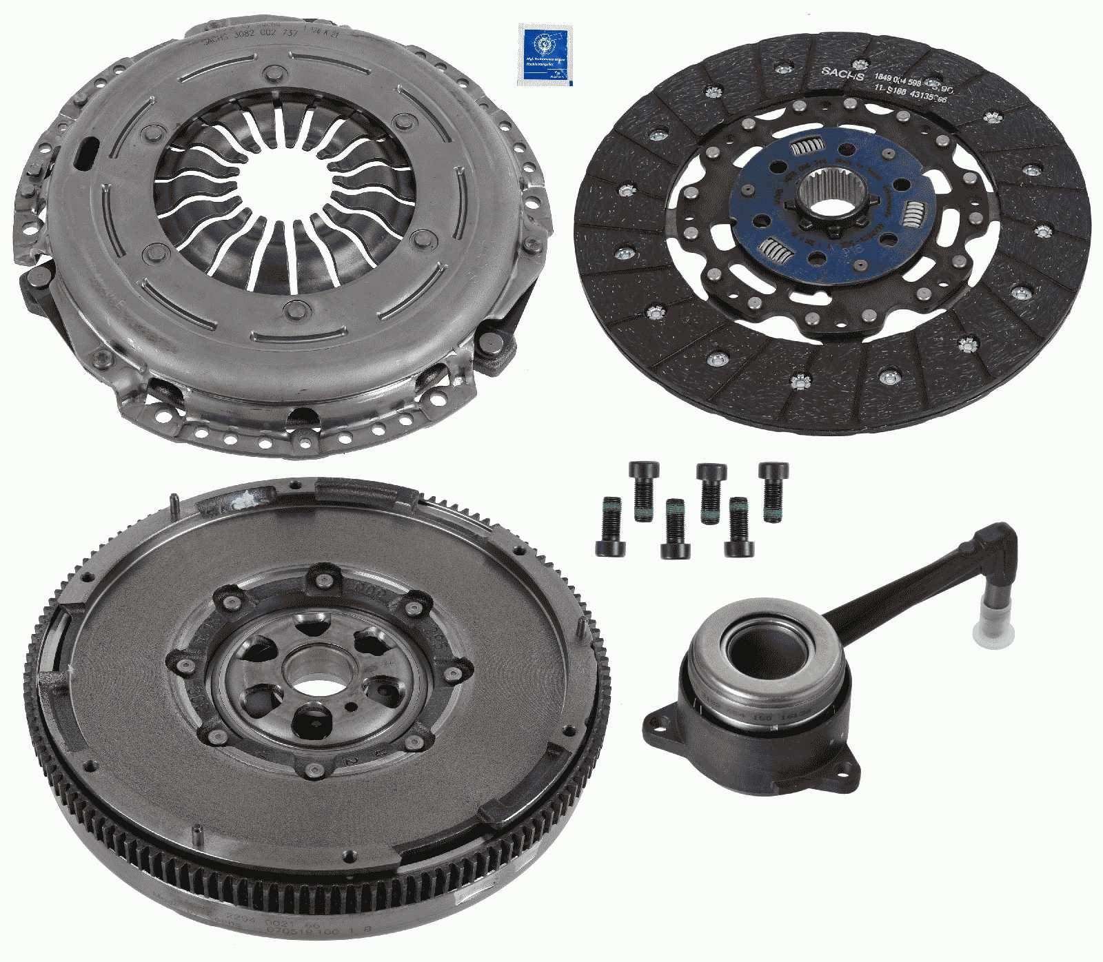 Zestaw sprzęgła SACHS 2290 601 167