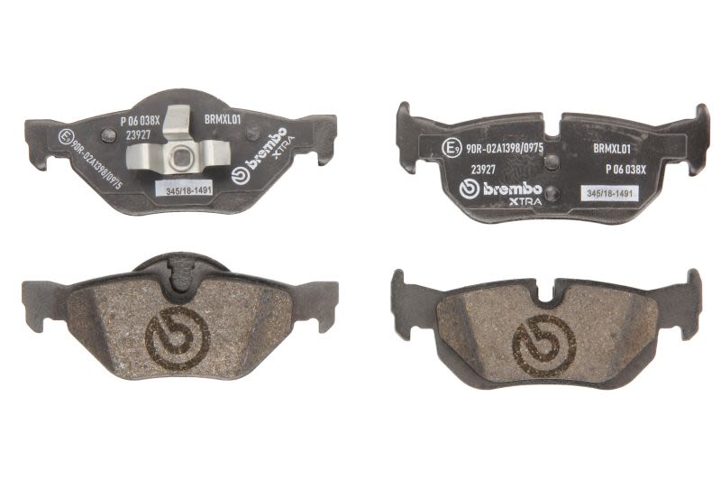 Klocki hamulcowe BREMBO P 06 038X