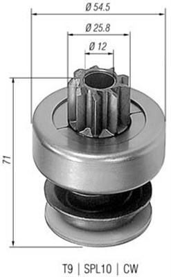 Bendiks rozrusznika MAGNETI MARELLI 940113020061