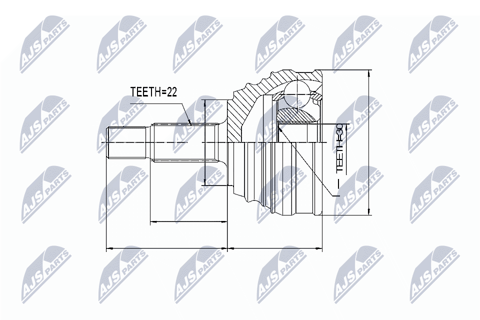 Moduł rury wlotowej NTY BKS-BM-033