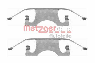 Zestaw akcesoriów montażowych  klocków hamulcowych METZGER 109-1640