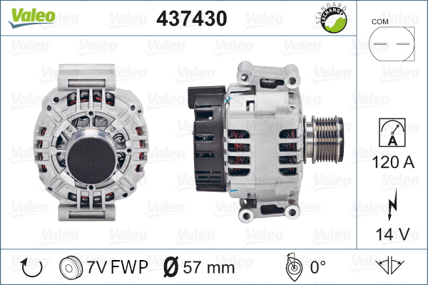 Alternator VALEO 437430