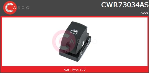 Przełącznik podnośnika szyby CASCO CWR73034AS