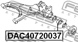 Łożysko koła FEBEST DAC40720037