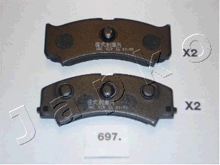 Klocki hamulcowe JAPKO 50697