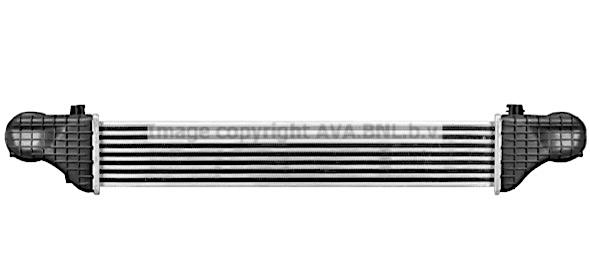 Chłodnica powietrza intercooler AVA QUALITY COOLING MS4726