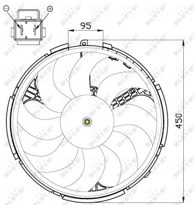 Wentylator NRF 47507
