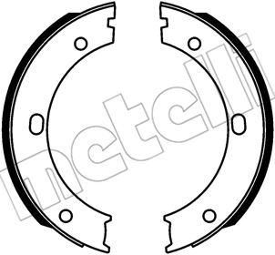 Zestaw szczęk hamulcowych METELLI 53-0746