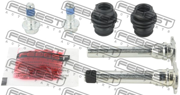 Sworzeń prowadzący  zacisk hamulca FEBEST 0874-G12F-KIT
