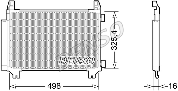 Skraplacz klimatyzacji DENSO DCN50028