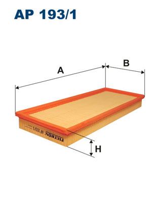 Filtr powietrza FILTRON AP193/1