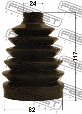 Zestaw osłon FEBEST 0417P-N94