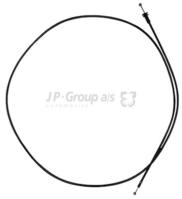 Cięgno zamka pokrywy komory silnika JP GROUP 1170701100