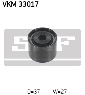 Rolka prowadząca paska osprzętu SKF VKM 33017