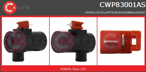 Pompka spryskiwacza CASCO CWP83001AS