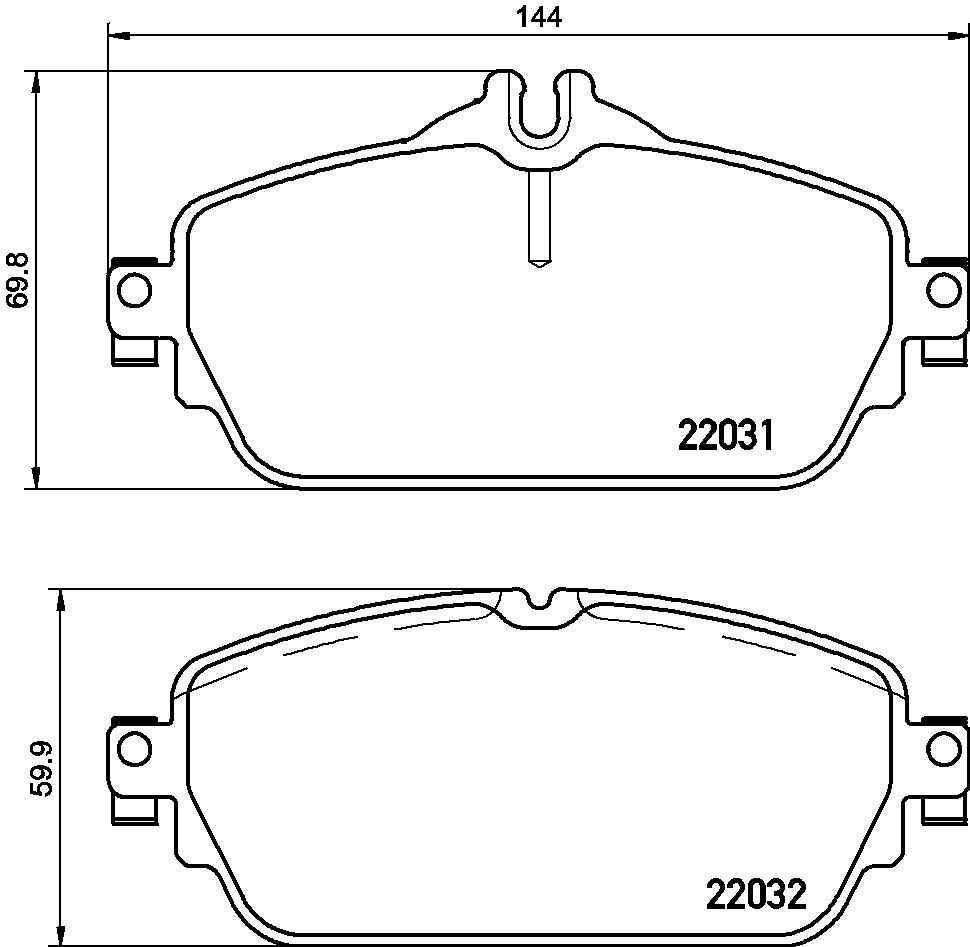 Klocki hamulcowe BREMBO P 50 118