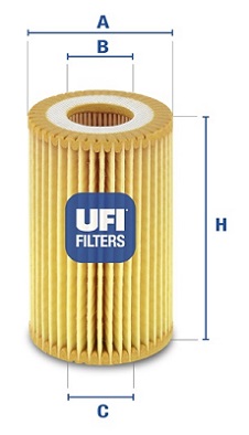 Filtr oleju UFI 25.022.00