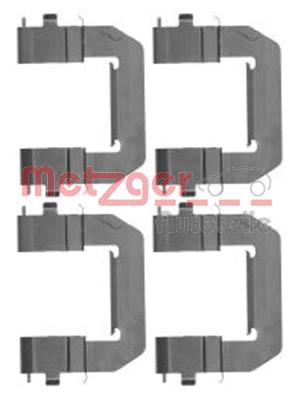 Zestaw akcesoriów montażowych  klocków hamulcowych METZGER 109-1776