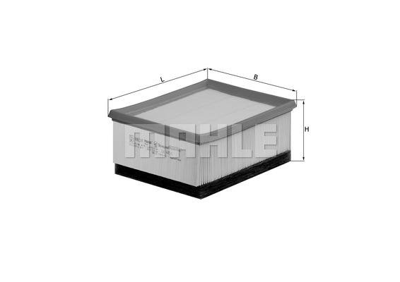 Filtr powietrza KNECHT LX 645/1