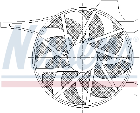 Wentylator NISSENS 85596