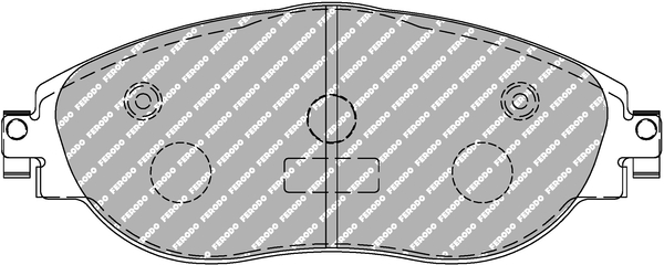 Klocki hamulcowe FERODO RACING FDS4425