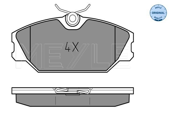 Klocki hamulcowe MEYLE 025 231 7218