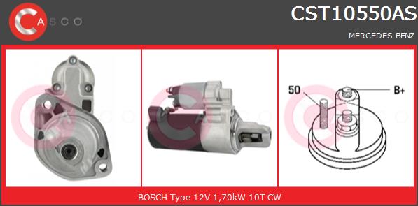 Rozrusznik CASCO CST10550AS