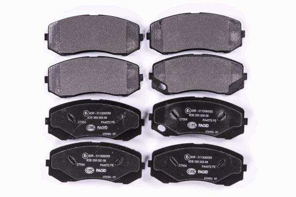 Klocki hamulcowe HELLA 8DB 355 005-581