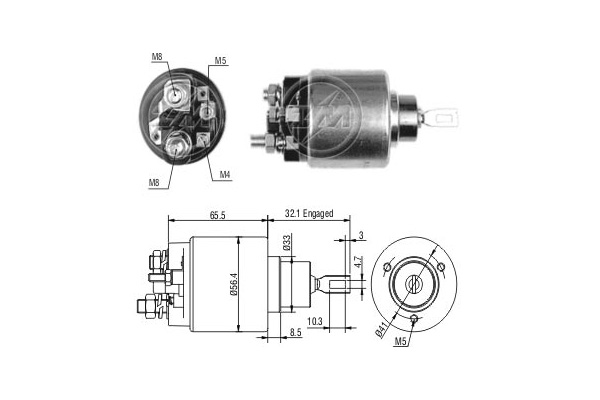 Elektromagnes rozrusznika ERA ZM771