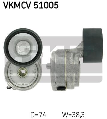 Rolka napinacza paska osprzętu SKF VKMCV 51005