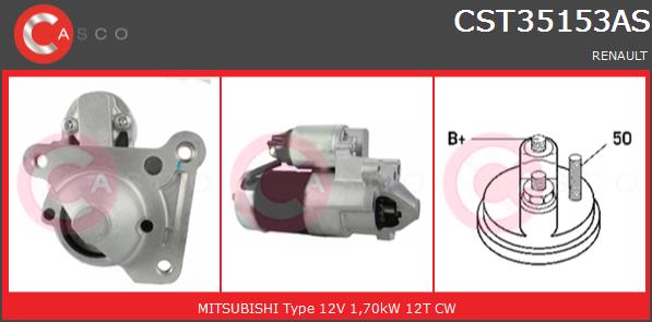 Rozrusznik CASCO CST35153AS