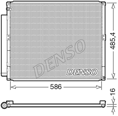 Skraplacz klimatyzacji DENSO DCN50113