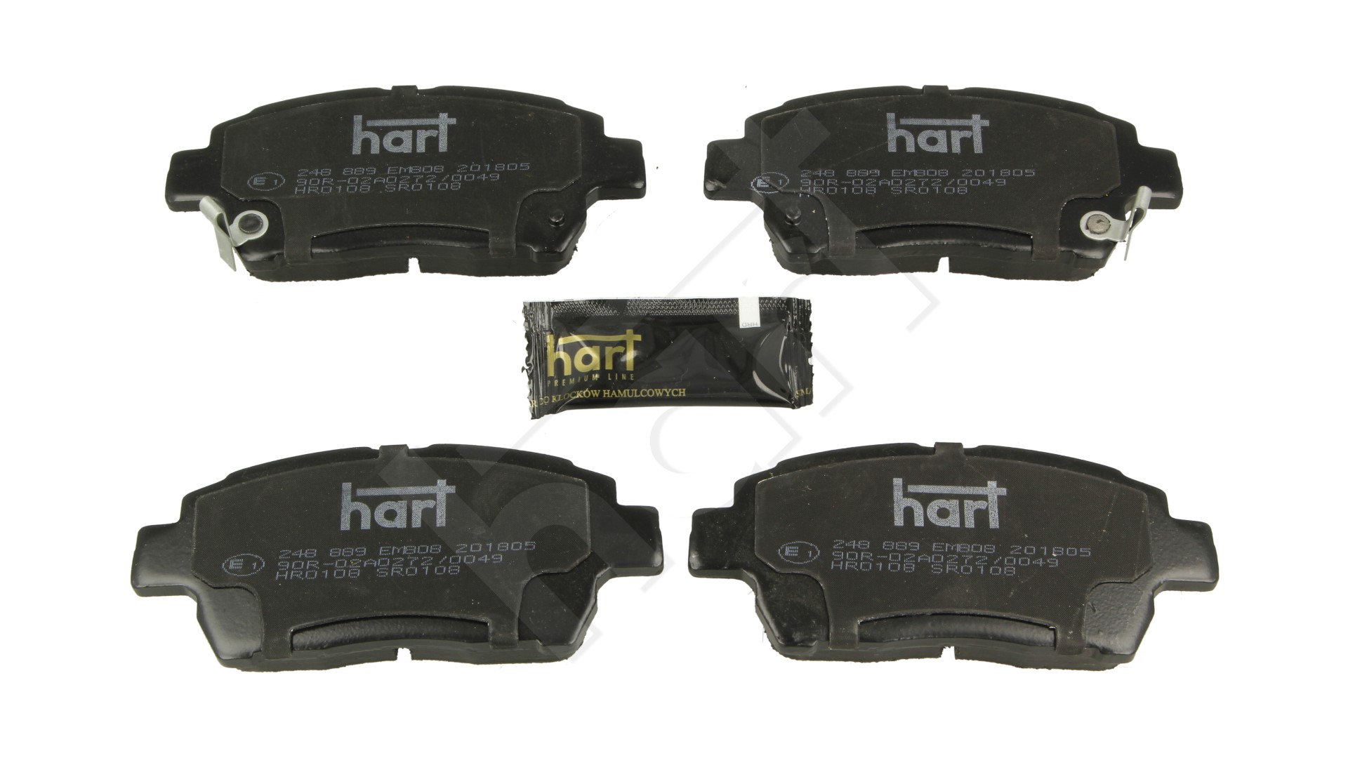 Klocki hamulcowe HART 248 889