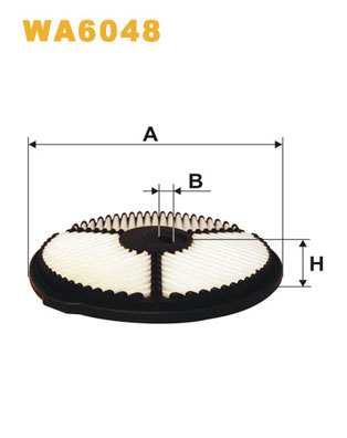 Filtr powietrza WIX FILTERS WA6048
