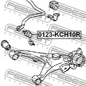 Łącznik stabilizatora FEBEST 0123-KCH10R