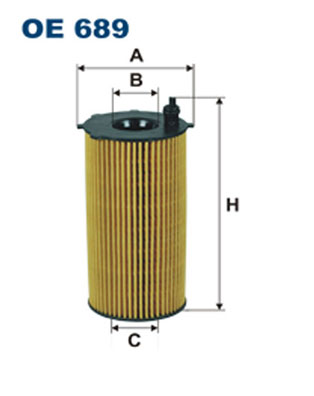 Filtr oleju FILTRON OE689