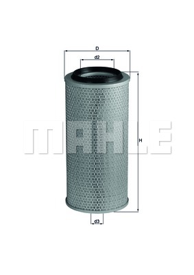 Filtr powietrza KNECHT LX 236