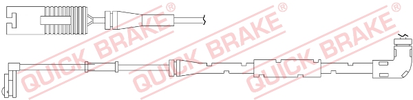 Czujnik zużycia klocków QUICK BRAKE WS 0262 A