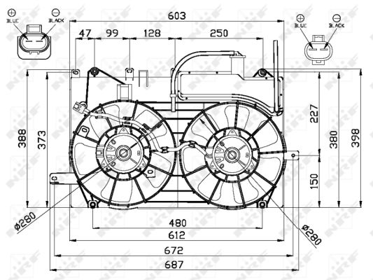 Wentylator NRF 47673