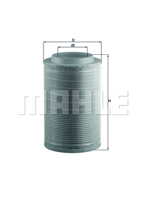 Filtr powietrza MAHLE LX 3117