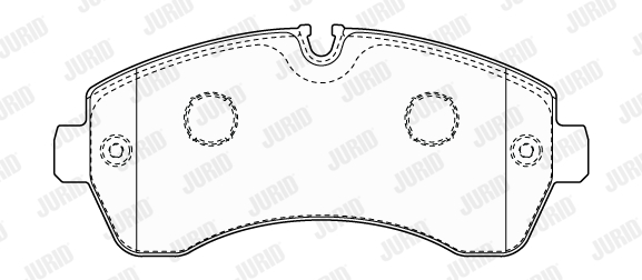 Klocki hamulcowe JURID 573761J