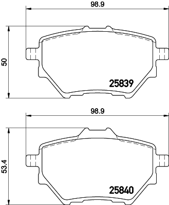 Klocki hamulcowe HELLA 8DB 355 020-991