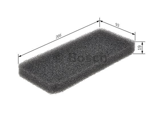 Filtr kabinowy BOSCH 1 987 431 170