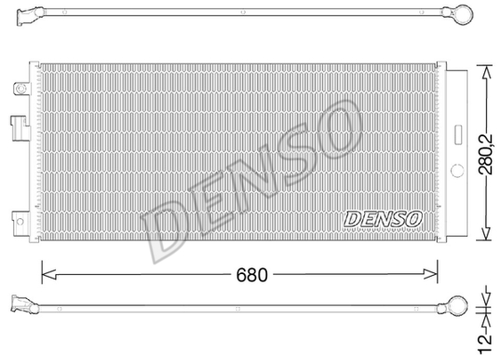Skraplacz klimatyzacji DENSO DCN20023