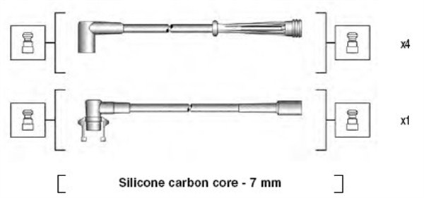 Przewody zapłonowe MAGNETI MARELLI 941145170714