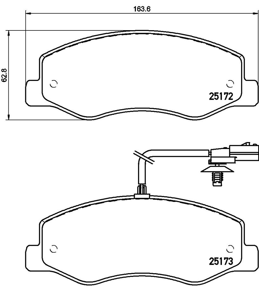 Klocki hamulcowe BREMBO P 68 061