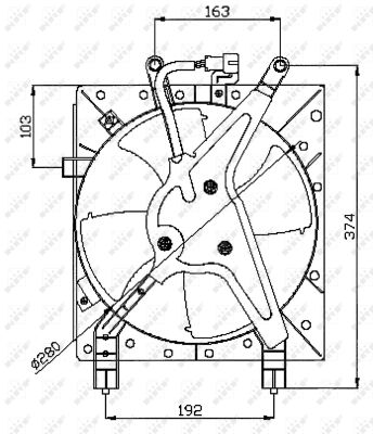 Wentylator NRF 47044